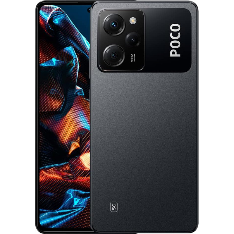 Xiaomi Xia Poco X5 Pro 128-6-5G-bk Poco X5 Pro 5G 128/6GB Black