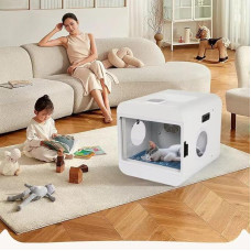 Automatinė naminių gyvūnėlių džiovyklė Patogus ventiliuojamas greitas džiovinimas tyliai 65L 1200W
