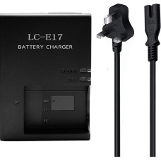 LC-E17 Akku-Pack LP-E17 Ladegerät, kompatibel mit Canon EOS R8 R10 R50 R100 RP,Rebel T6i, T6s, T7i, T8i, Rebel SL2, SL3, EOS 77D 760D 800D, EOS M6, M6 Mark II, KISS X8i Kameras und Mehr
