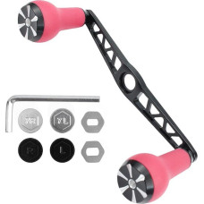 BAHJKASD Fishings Rollengriff Power Baitcasting Metallknopf Jigging Griffaufsätze Ersatzteil Set Für Angelrolle