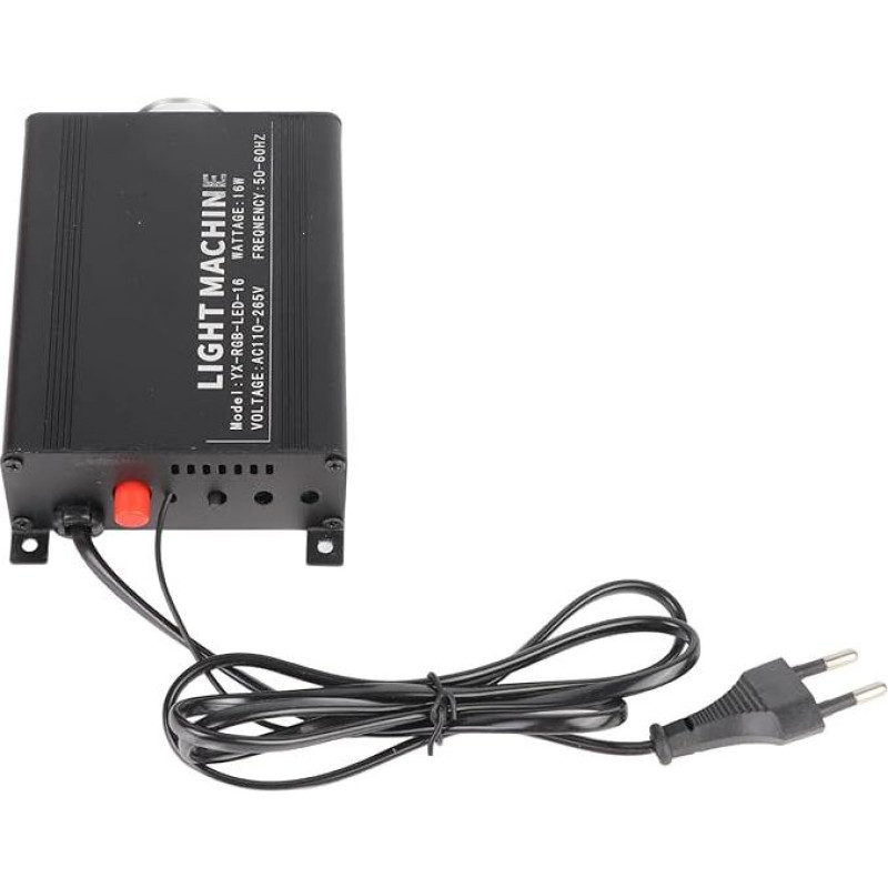 LED Starry Sky Fibre Optic 16 W RGB LED Fibre Optic Light Star Ceiling Kit Starry Sky Fibre Light Installation Kit with Remote Control and 150 Light Fibres, Default