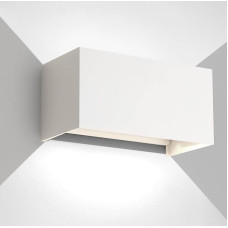 25 W LED Wall Light Outdoor Indoor Outdoor Wall Lights IP65 Waterproof Wall Lamp Modern Aluminium Outdoor Light Wall Outdoor Lighting House Wall Up and Down Adjustable Light Beam White 6500 K Cold