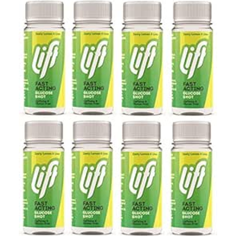 Glucojuice Zesty Lemon & Lime 60ml X 8 (8 vnt.)