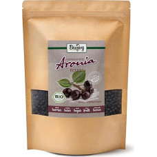 Biojoy Ekologiškos aronijos uogos (1 kg), džiovintos ir sveikos (Aronia melanocarpa)
