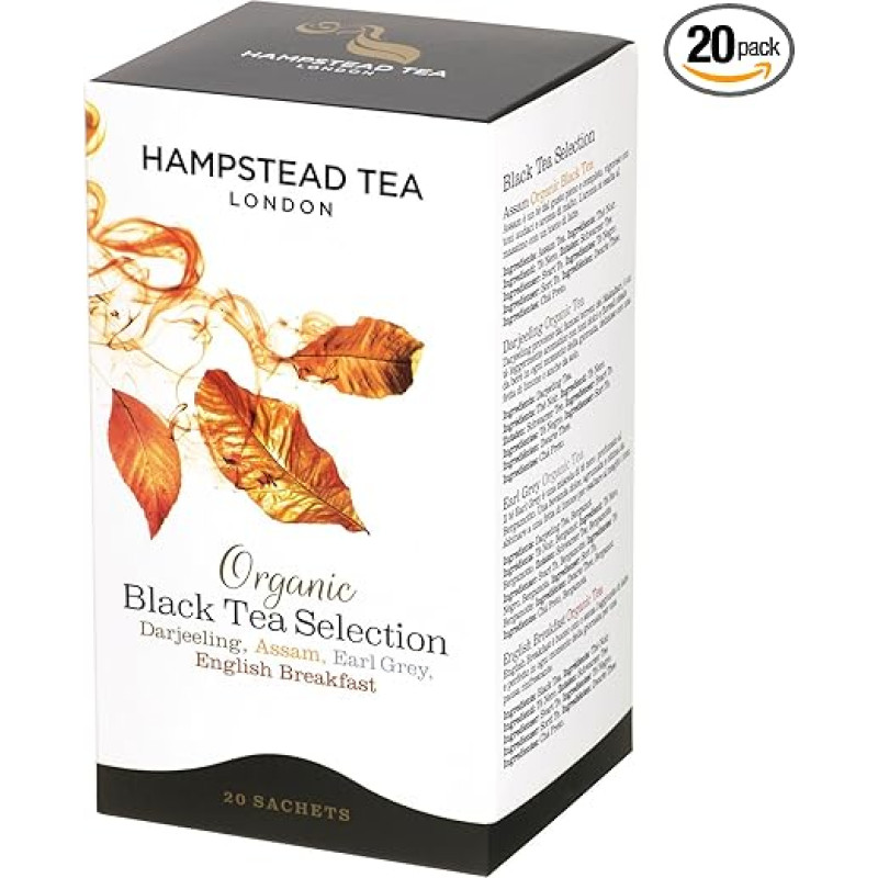 Hampstead Tea London Organic Black Tea Selection