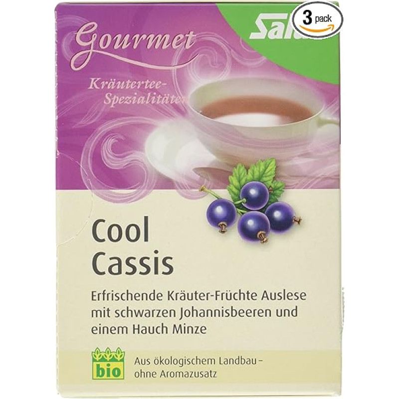 SALUS Cool Cassis 3 pakuotės (3 x 30 g)