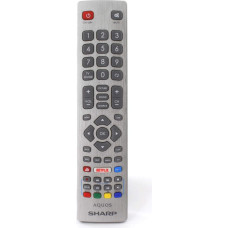 Original SHW/RMC/0115 Remote Control for Sharp Aquos UHD 4K Freeview TV LC-40UG7252K LC-40UI7352E LC-43CFG6002E