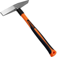 WEDOWELL Schweißhammer - 150 g, einmalig gesenkgeschmiedeter Edelstahlkopf, rutschfester ergonomischer Fiberglasgriff, Länge 280 mm, Korrosionsbeständigkeit, Schweißhammer