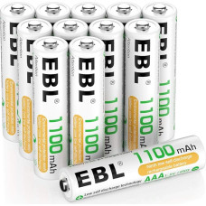 EBL AA AAA Ni-MH batteries.