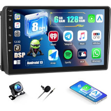 CAMECHO 6+128 9 colių automobilinis radijas 