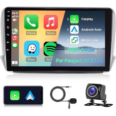 8 branduolių 4G + 64G Hodozzy automobilinis radijas 