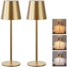 JACKYLED belaidis stalinis šviestuvas, įkraunamas su 5000 mAh baterija, 3 reguliuojamo aukščio, 3 spalvų temperatūros, reguliuojamas apšvietimas, nešiojamas LED vandeniui atsparus stalinis šviestuvas, skirtas valgomajam, miegamajam, stalinis šviestuvas (p