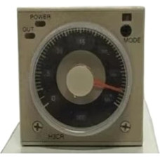 OURNXI Time Relay, Time Calculator, Solid State Timer, H3CR-A8, H3CR-A8E, 100-240VAC Or 24-48VAC/12-48VDC(H3CR-A8E 100-240VAC)