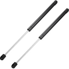 QUARKZMAN 16 Zoll 28lb/125N Gasdruckfeder Gasstoßdämpfer Federliftstütze Stoßdämpferfeder für LKW-Tür, Wohnmobil-Schranktür, Bootsfenster, Werkzeugkastendeckel, Aufbewahrungsschrank, 2 Pack
