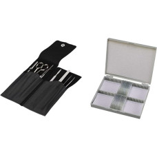 Bresser Solinger Steel Microscope Microscope Tool Made of Stainless Steel for Preparing Microscope Objects and Permanent Preparations for Microscope (Pack of 25)