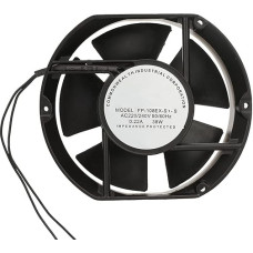 AC220V 38W 50/60Hz 220V kintamosios srovės ašinis ventiliatorius Ovalus rutulinis guolis Ventiliacijos vėsinimo ventiliatorius Ašinis ventiliatorius 17 cm Aušinimo ventiliatorius FP-108EX-S1-S