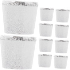 Garneck 10 Stück Thermosflaschenverschluss Handwerkskorken Leere Shampoo -Flaschen Korkenstopfen Flaschenwaschbürste Flaschenkorker Korkenstopper kleine Korken Flaschenstopper Holz Weiß