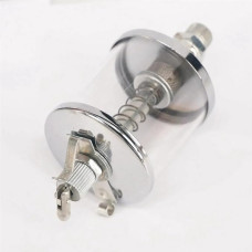 IDUTQUMW M16x1.5 Male 600ml Geležies lašelinė alyva Sight Oiler Reguliuojamas tepalas Lubricator Talpa 100cc