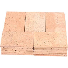 Haiki 50 Stück Saxophon-Halskorken, Kork-Blatt für Alt, Sopran, Saxophon, Gelenkkork, Ersatzpackung