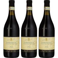 Azienda Vinicola Patrizi Barbaresco DOCG trocken (3 Flaschen), 3 pakuotės (3 x 750 ml)