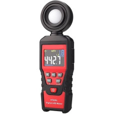 Light Meter, Lichtmesser-Handheld. LED Light Meter Datenretention Präzisionslichtzähler-Photometer Merkmale 180 ° Rotationssensor for einfache Benutzereinstellung(HT620)