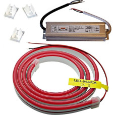 12 V / 230 V (maitinimo šaltinis) LED juostos šviesa po stalu apšvietimas pirties lempa šiltai balta