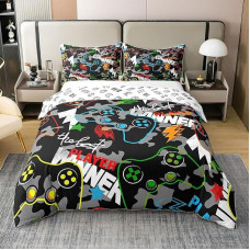 Namų Trūksta Žaidėjas antklodė padengti 200 x 200 cm medvilnės vaikai kamufliažas vaizdo žaidimai antklodė padengti berniukų paaugliai pilka kamufliažas žaidimų antklodė padengti kvėpuojantis žaidimas žaidėjas