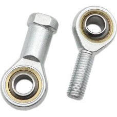 OZXJW 4 Stück 5 mm/6 mm/8 mm/10/12 mm/16 mm/18 mm/20 mm/22 mm/25 mm männlich/weiblich SA SI T/K Kugelgelenk metrisches Gewindestangenkopflager(SA6 6 mm, dešinysis sriegis)
