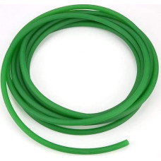 Didelio našumo poliuretano diržas žalias šiurkštus paviršius 8 mm, PU apvalus diržas su šiurkščiu paviršiumi PU pavaros diržas (žalias) (8 mm x 5 m)