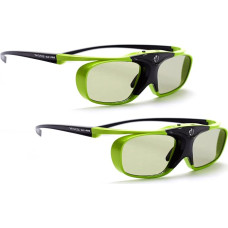 Hi-SHOCK DLP 3D Glasses Blue Heaven and Lime Heaven, 2 x Lime Heaven