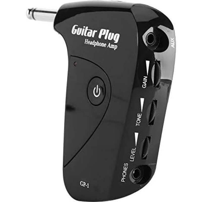 Guitar Headphone Amplifier, RiToEasysports NUX Angel Classic Rock Guitar Plug Headphone Amplifier GP-1 Mini Portable Headphone Amplifier