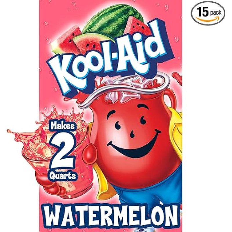 Kool-aid Watermelon Unsweetened 15 Packs