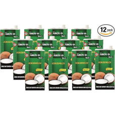 Aroy-D Coconut Milk 12 x 1L (with E435)