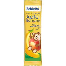 Bebivita Fruit Bar Apple Banana 25 g Pack of 20 (20 x 25 g)