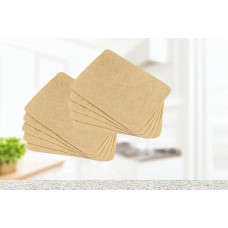 KuchenMeister Flammkuchen Base Pre-Baked 10 x 100 g | Format 1/2 GN | Ready in Just 4 Minutes | Halal Certified | Total 1 kg