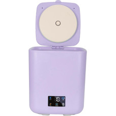 Cryfokt Portable Washing Machine, Fully Automatic Mini Washing Machine, 7L Underwear Washing Machine with Large Capacity with Spin Dryer, Mini Washing Machine with (Purple)