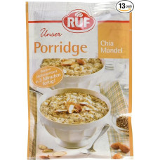 RUF Porridge Chia Almond Pack of 13 x 65 g