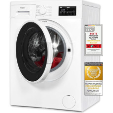 Exquisit WT8614-060D Washer Dryer White | Washing Machine with Dryer Integrated 8 kg & 6 kg | Child Lock & Start Time Delay | Washer Dryer Combination 15 Washing Programmes