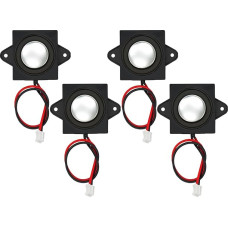 ALMOCN 3W 8 Ohm Audio Stereo Speakers Full Range Mini Advertising Speakers (3W, 8 Ohm, Pack of 4)