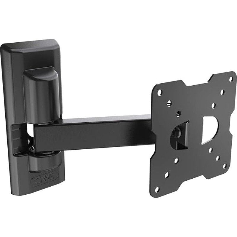 Meliconi Cme Er100 Swivel & Tilt Wall Bracket For All 14-25 Inch Tv Ledlcd &Plasma Max Vesa 100 Made In Italy