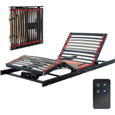 COSYWORLD Cosy2Go 2M skersinis rėmas 120 x 200 cm Elektra reguliuojamas tinka bet kuriai lovai 120 x 200 cm Itin plokščias sulankstomas tinka bet kokiam čiužiniui Paruoštas surinktas Pagaminta Vokietijoje