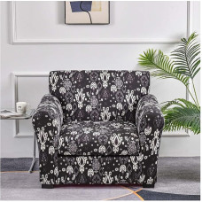 Elastinis sofos užvalkalas 1/2/3 sėdynėms, žakardinis sofos užvalkalas Sofos užvalkalai su atskirais pagalvių užvalkalais, sofos užvalkalas gyvenamajam kambariui, tempiamas fotelio apsauginis užvalkalas, plaunamas baldų apsaugos užvalkalas
