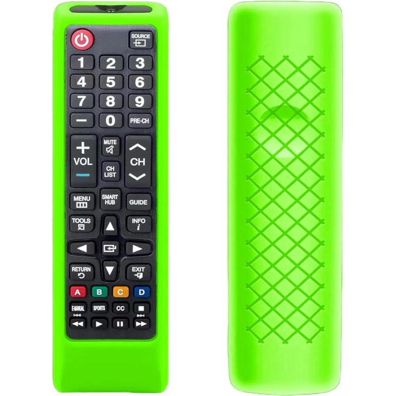 Luminous Replacement Remote Control for Samsung TV Remote Universal Silicone Case with Lanyard Glow in the Dark