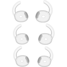 [3 Pairs] Replacement Eartips for Airpods 4, Ultra Thin Silicone Earbuds for Airpods 4, Will Not Fit in Charging Case (White)