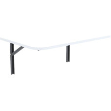 AKKE Wall Folding Table with Rounded Corners for Kitchen, Room, Living Room, Children's Room, 100 cm x 50 cm, Folding Wall Table, Kitchen Table, Children's Table, Folding Desk