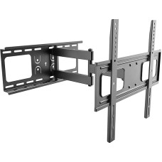 RICOO TV Wandhalterung Fernseher Schwenkbar Neigbar für 32-55 Zoll, Universal TV Halterung S3744, Fernsehhalterung für Wand, Wandhalterung Fernseher 55 Zoll bis 50 Kg mit max. VESA 400x400 mm