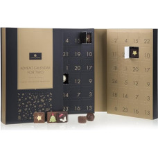 Double Advent Calendar - Chocolate - with Chocolate and Chocolates | Advent Calendar for Two | Advent Calendar for Christmas | Chocolate Advent Calendar | Man | Woman | Christmas Chocolate