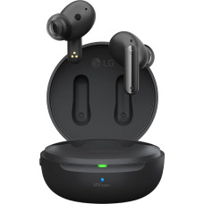 LG Tone Free DFP9 In-Ear Bluetooth Headphones with Meridian Sound and Active Noise Cancellation (ANC), Compatible with Siri and Google Assistant, Black