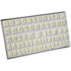 JEM Alphabet Cutter Set 64pc