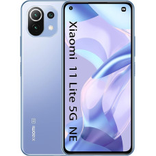 Xiaomi 11 Lite 5G NE Smartphone 8+256GB, 6.55 Inch FHD + AMOLED DotDisplay, Snapdragon 778G, 64MP Triple Camera, Dual SIM, NFC, Blue